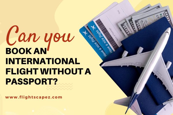 Can you book an international flight without a passport