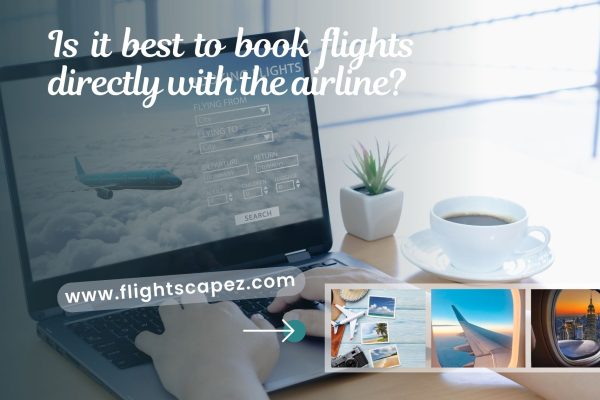 Is it best to book flights directly with the airline