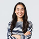 Happy client portrait